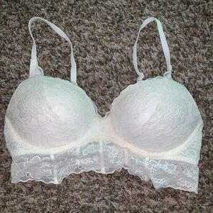 Pink push-up bralette